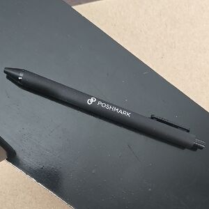 Black Poshmark Pen 1 Available Gel Like Ink Pen Office Merch Swag
